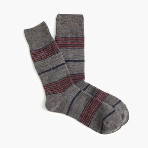 Anonymous Ism™ striped crew socks via J. Crew